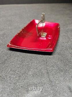 Vintage Rare Budweiser King Of Beers Metal Ashtray
