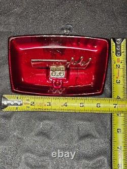 Vintage Rare Budweiser King Of Beers Metal Ashtray