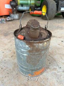 Vintage Rare Can Metal