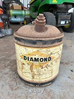 Vintage Rare Can Metal