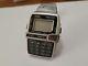 Vintage Rare Casio 1591 Dbc-v500 Easy Rec Data Bank Wrist Watch With Calculator