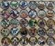 Vintage Rare Cheetos Yu-gi-oh! Metal Duel Tazos Full Complete Collection 30/30