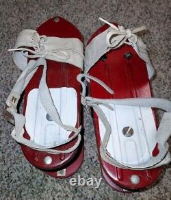 Vintage Rare Classic 50s/60s Metal Satellite Circus Jumping Shoes Futuristic Toy