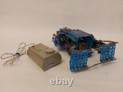 Vintage Rare Constructor Model Metal ROBOT Remoted Battery Toy 34cm