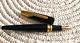 Vintage Rare Dunhill Alfred 18k 750 Gold F Nib Metallic Black Fountain Pen