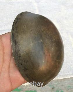 Vintage Rare Hand Crafted Bell Metal Bronze Chakra Healing Singing Bowl 15.5 Cm