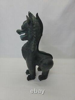Vintage Rare Heavy Metal Foo Dog Lions Khmer Asian Chinese