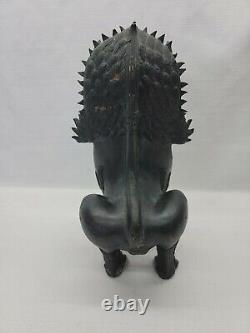 Vintage Rare Heavy Metal Foo Dog Lions Khmer Asian Chinese