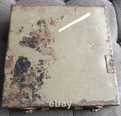Vintage Rare Hydro-Quebec First Aid Metal Utility Box