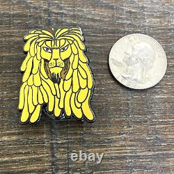 Vintage Rare Lion Pin Yellow Numbered 27/100