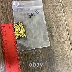 Vintage Rare Lion Pin Yellow Numbered 27/100