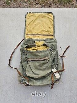 Vintage Rare MULE metal tubing External Frame Backpack Made in New Zealand