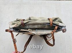 Vintage Rare MULE metal tubing External Frame Backpack Made in New Zealand