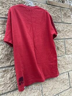 Vintage Rare Metal Mulisha 2000's T Shirt Red Fire Size Mens Large Buy Now