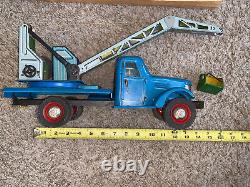 Vintage Rare Metal ZIL USSR Russian Soviet Crane with Box And Paper FREESHIP