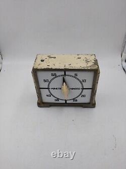 Vintage Rare Minute Minder Cooking Timer Tested Working