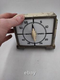 Vintage Rare Minute Minder Cooking Timer Tested Working