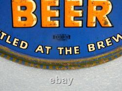 Vintage Rare National Premium Pale Dry Beer Metal Sign Baltimore Maryland