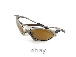 Vintage Rare Oakley Romeo XX 24k Gold 1st Edition Iridium Lenses 1999