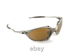 Vintage Rare Oakley Romeo XX 24k Gold 1st Edition Iridium Lenses 1999