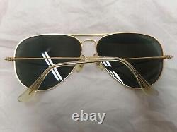 Vintage Rare Ray Ban B&L Bausch & Lomb USA Crystal Green 5814 withcase