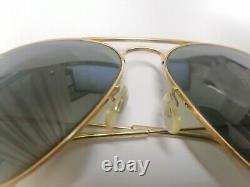 Vintage Rare Ray Ban B&L Bausch & Lomb USA Crystal Green 5814 withcase