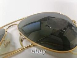 Vintage Rare Ray Ban B&L Bausch & Lomb USA Crystal Green 5814 withcase