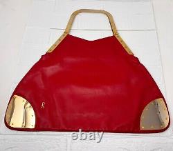Vintage Rare Roberta di Camerino Red Leather Stunning Handbag