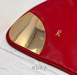 Vintage Rare Roberta di Camerino Red Leather Stunning Handbag