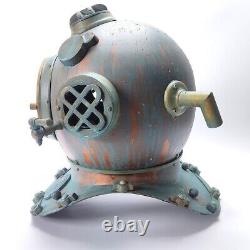 Vintage Rare Scuba Diving Helmet Marine Deep Sea Navy Mark V Divers Helmet