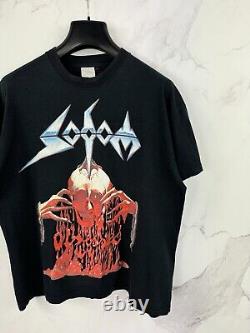 Vintage Rare Sodom Double Side Logo T Shirt