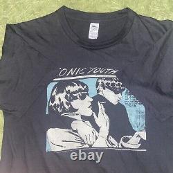 Vintage Rare Sonic Youth T-Shirt Goo Size L/XL Punk Grunge Rare 90s Nirvana
