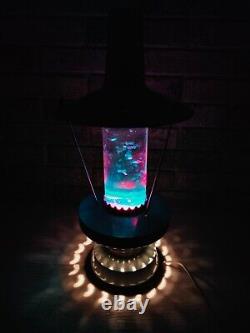 Vintage Rare Soviet Lava Lamp Space Rocket Night light USSR Soviet Glitter