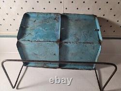 Vintage Rare Structo Toys Metal Table Chairs Outdoor Patio Set
