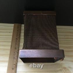 Vintage Rare Super Neat copper Metal incense burner Holder 4H x3W