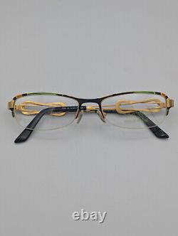Vintage Rare Taxi Modi Di Vedere Metal Semi-Rimless (Rimlon) Eyeglass Frame