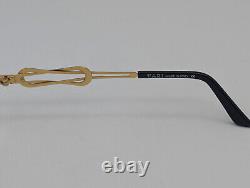 Vintage Rare Taxi Modi Di Vedere Metal Semi-Rimless (Rimlon) Eyeglass Frame