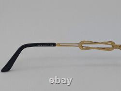 Vintage Rare Taxi Modi Di Vedere Metal Semi-Rimless (Rimlon) Eyeglass Frame