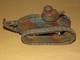 Vintage Rare Toy French Marcel Dassault Metal Battle Tank