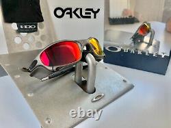 Vintage Rare X Man Oakley Juliet Ruby+side Blinders Ciclope Serial Sku#24-125