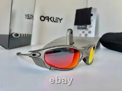 Vintage Rare X Man Oakley Juliet Ruby+side Blinders Ciclope Serial Sku#24-125