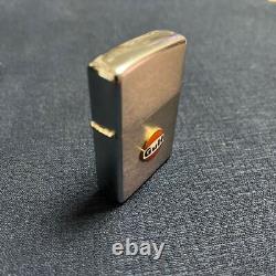 Vintage Rare Zippo'77Gulf Oil Metal Zippo Galf Sparks Test Ok Setagaya Base Co