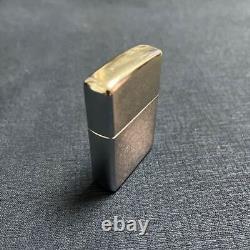 Vintage Rare Zippo'77Gulf Oil Metal Zippo Galf Sparks Test Ok Setagaya Base Co