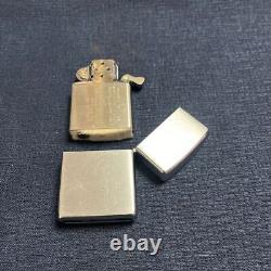 Vintage Rare Zippo'77Gulf Oil Metal Zippo Galf Sparks Test Ok Setagaya Base Co