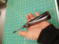 Vintage Rare double lever metal handle flip screwdriver patent JULY 9 1918