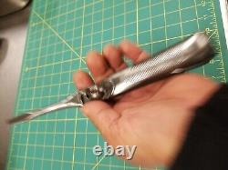 Vintage Rare double lever metal handle flip screwdriver patent JULY 9 1918