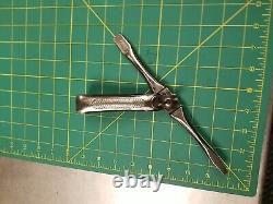 Vintage Rare double lever metal handle flip screwdriver patent JULY 9 1918