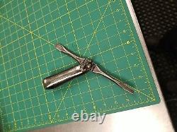 Vintage Rare double lever metal handle flip screwdriver patent JULY 9 1918
