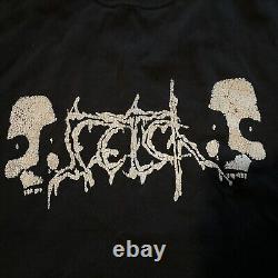 Vintage Retch Band Shirt Size XL Brutal Death Metal Goregrind Tour Rare Black