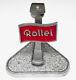 Vintage Rollei Metal Display Stand For Rolleiflex Twinlens Camera. Ext. Rare